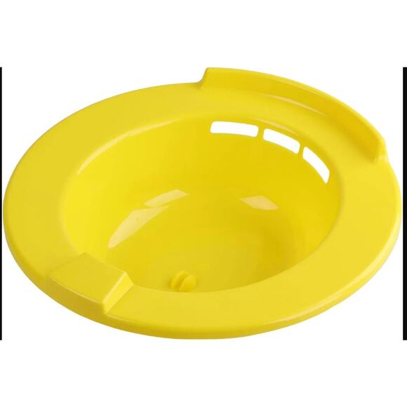 New Sitz bath yellow toilet seat postpartum - Picture 5 of 5